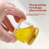 M-Mini Hexagonal Glass Jars 45ML 3/5Pcs with Gold Screw Lids Leak-proof Reusable Multi-purpose Storage for Honey Jam Spice