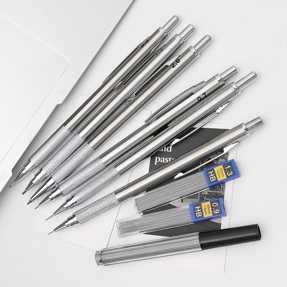 Mechanical Automatic Pencil Metal Mechanical Pencil Automatic Drafting Pencil for Carpenter Marking Sketching Drafting