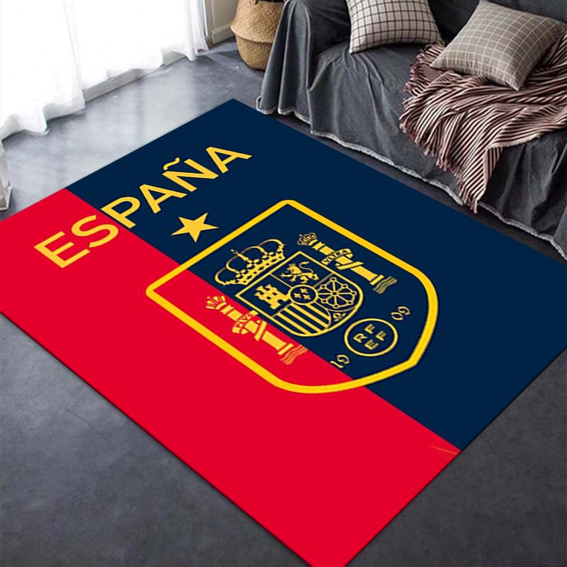 Spain national football team Carpet Rug for Living Room Bedroom Home Sofa Decoration,Kids play Non-slip Floor Mat