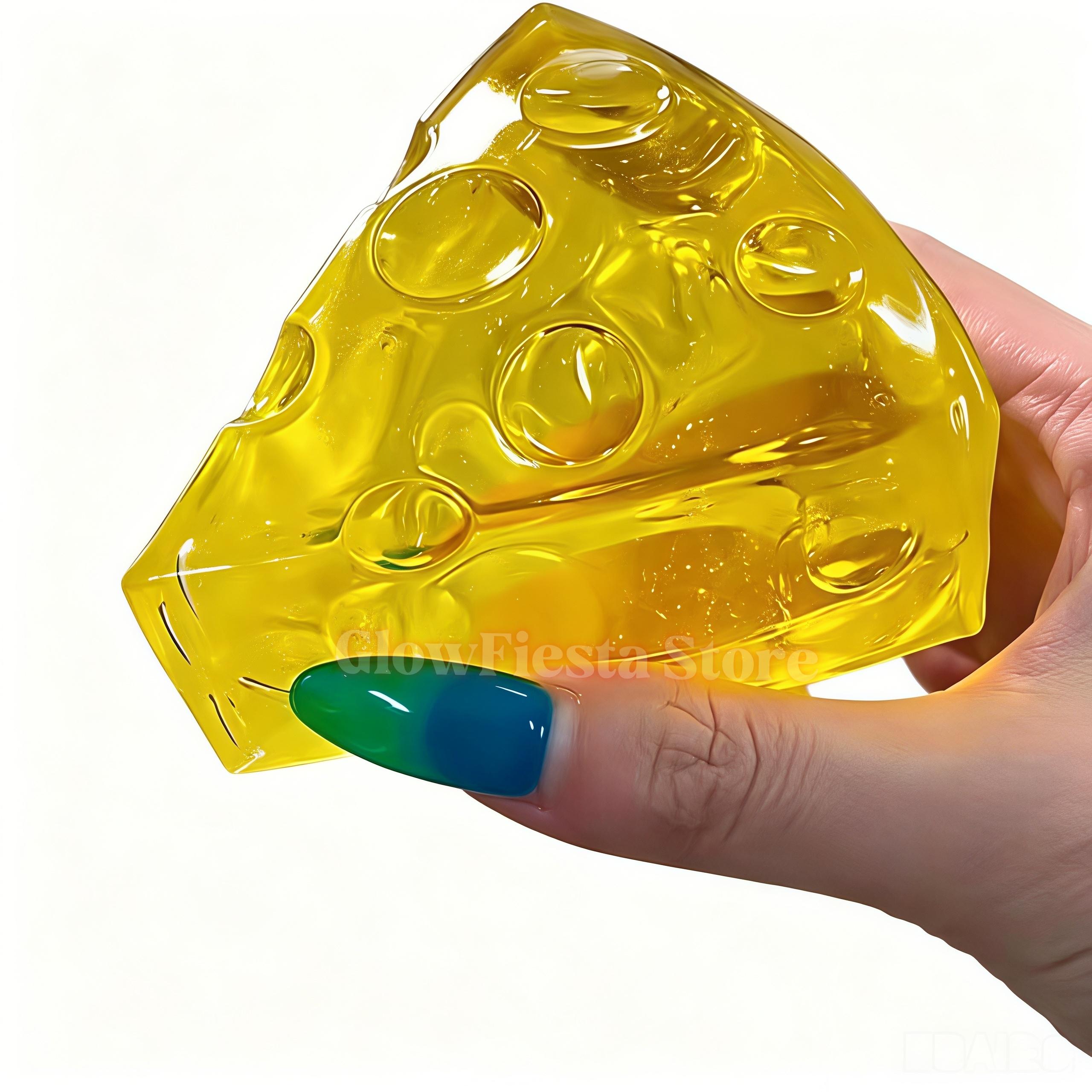 Squishy Honing Kaas Vierkant Fidget Speelgoed Zacht hi Kaas Knijpspeelgoed Grappig Cadeau Anti-stress Sensorisch Speelgoed Prank Cadeau Feestartikel