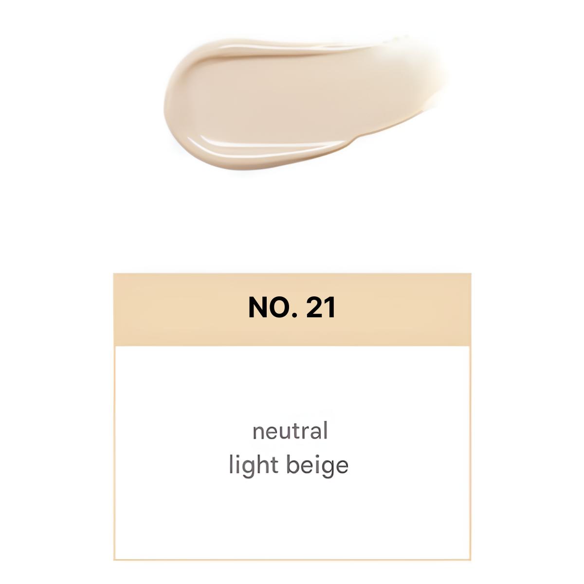 MISSHA Тональный кушон с бархатным финишем 15 г No21. Neutral Light Beige