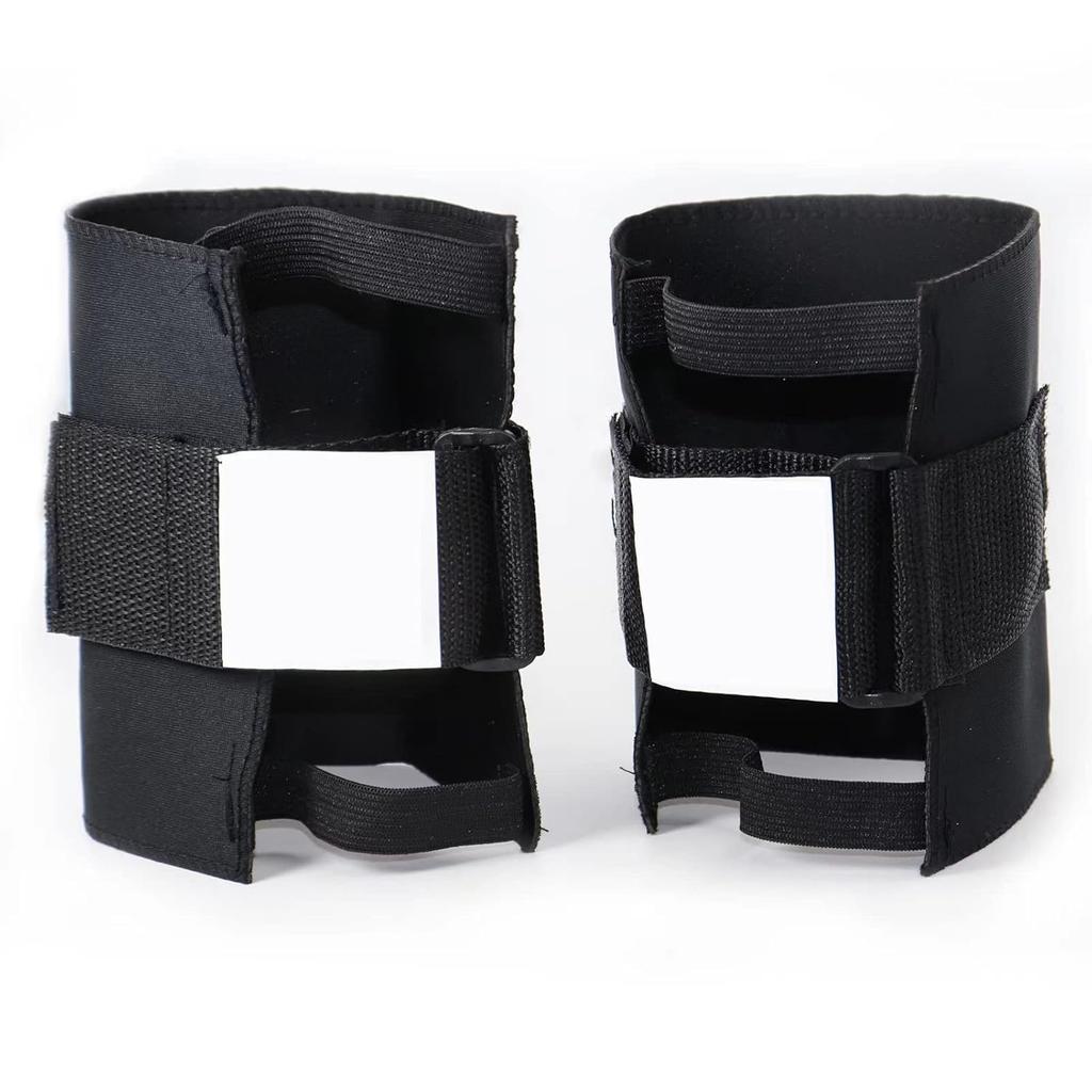 2 Pcs - Sciatica Pain Relief Brace, Black Pressure Point Brace Relieve Acupressure Leg Sciatica, Magnetic Therapy Leg Knee Back Pain Relief Magic Leg
