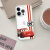 Cars L-Lightning M-McQueen Phone Case Soft Transparent Case For IPhone 17 16 15 14 13 12 11 Pro Max Mini Plus Shockproof Cover