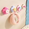 Flower Vacuum Suction Cup Hook: Multi-functional Wall Hanger & Toilet Lid Lifter