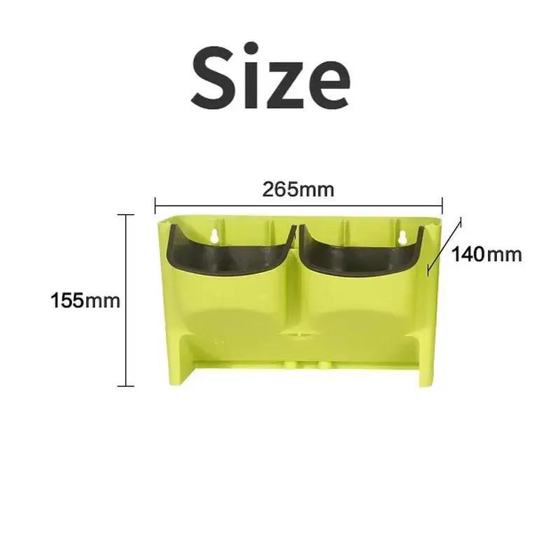 New Planter Vertical Greening Indoor and Outdoor Balcony Hanging Flower Pot Creative Combination of Resin Plastic Flower Pot