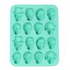 Skull Ice Cube Silicone Mold Halloween Creative Decoration Reusable DIY Candy Whiskey Chocolate Soap Kitchen Accessorie