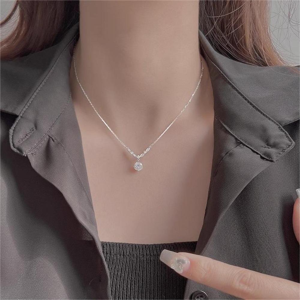 Jewelry Full Drill Clavicle Chain Diamond Joker Pendant Jewelry New Pendant Necklace Women