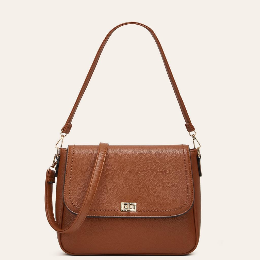 Women's Bag Autumn and Winter New High-end Niche Large-capacity Shoulder Messenger Bag Exquisite Versatile Small Square Bag