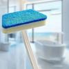 1pc Long Handle Bathroom Wall Brush, Multi-Functional Ceramic Tile, Bathtub, and Floor Cleaner, Removable, Durable, No Battery R