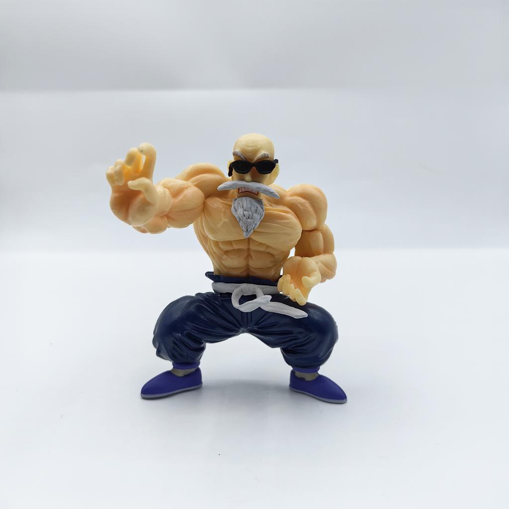 Anime  Figure Gk Muscle Master Roshi Goku Kame Sennin Figurine Pvc Action Figure Model Children Dolls Gift Toys