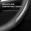 PU Carbon Fiber Leather Car Steering Wheel Cover Car Accessories For Kia Cerato
