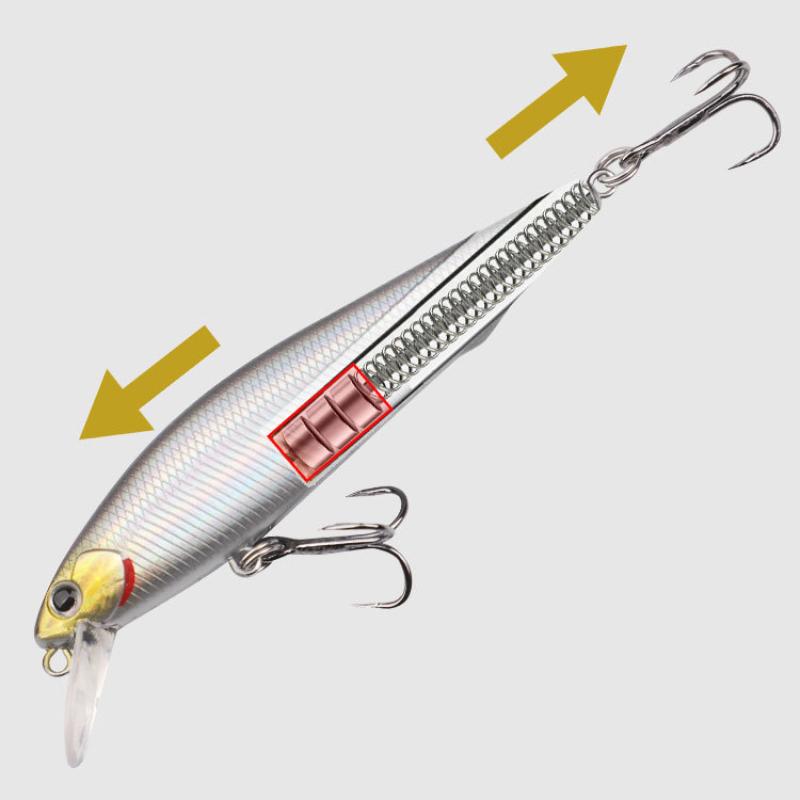 Spinning Sinking Minnow Bait 5G 7G 10G 14G 6Cm 7.5Cm 9Cm 11Cm Fishing Lure Needle Swimbait Vibrating Wobbler Saltwater Hard Bait