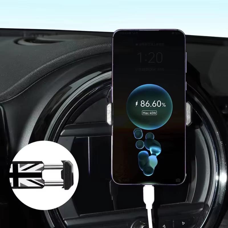 For Mini Cooper F54 F55 F56 F57 F60 Car Dashboard Slot Mount Phone Holder Auto Interior Navigation Phone Holder Car Accessories