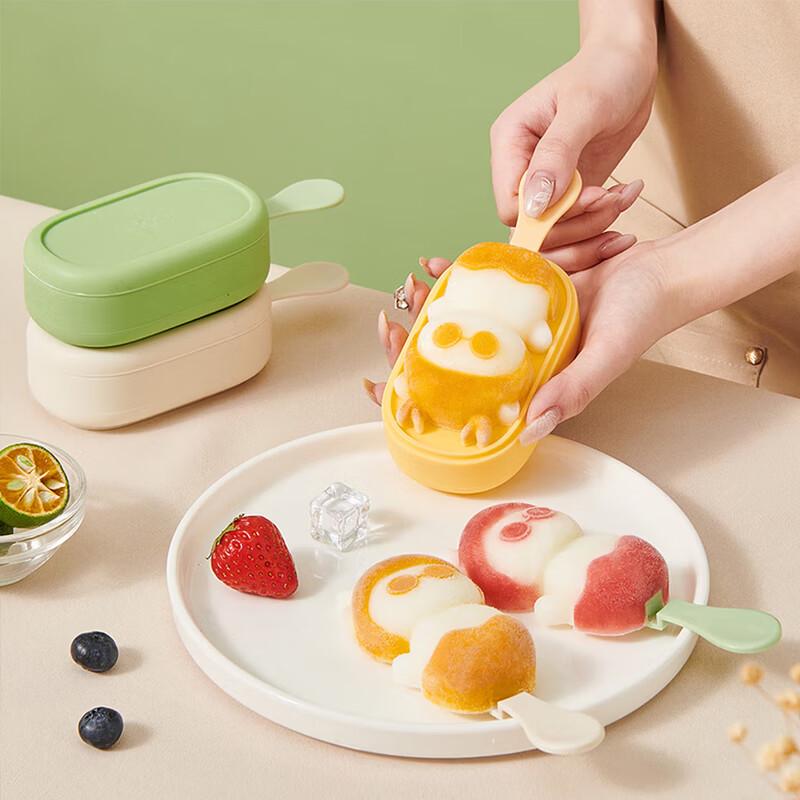 Формы для мороженого Yikeke 3D Дракон Banana Yellow