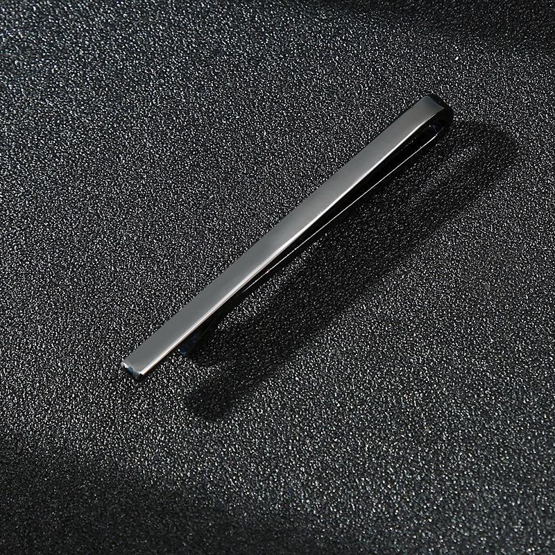 Gentlemen's Classic Minimalist Tie Clip: Gold-Plated, Silver, Gunmetal, Rose Gold Pure Copper Jewelry.