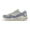 Mizuno Wave Rider 10 Retro Low Top Running Shoes Unisex Sneaker Gray Blue D1GA215901