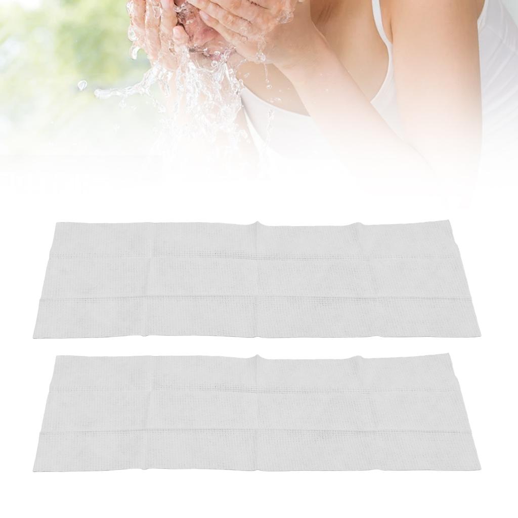2pcs Disposable Towels Delicate Soft Gentle Comfortable Time Use Lightweight Portable Wipes for