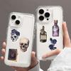 50PCS Dark Aesthetic Diary Stickers DIY Diary Laptop Luggage Skateboard Graffiti Decal Fun Stylish Classic Toys