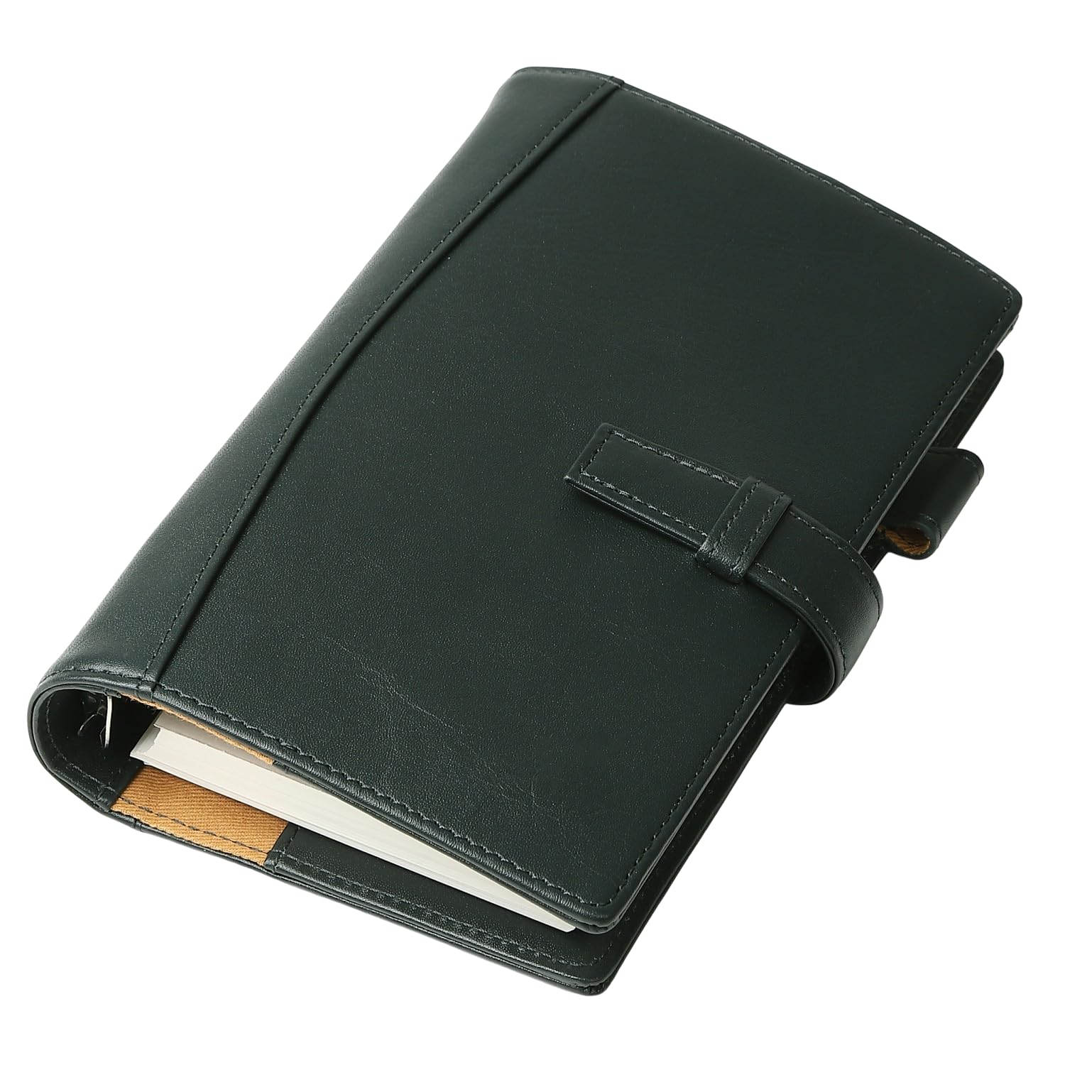 

Органайзер Lightex System, Натуральная кожа растительного дубления, Размер Библии, 6 отверстий для колец, Легкий, b6monolether01 (Темно-зеленый)