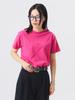 Beams Boy S/S TEE Boy Embroidery Crew Short Sleeve T-Shirt Women's FUCHSIA 2