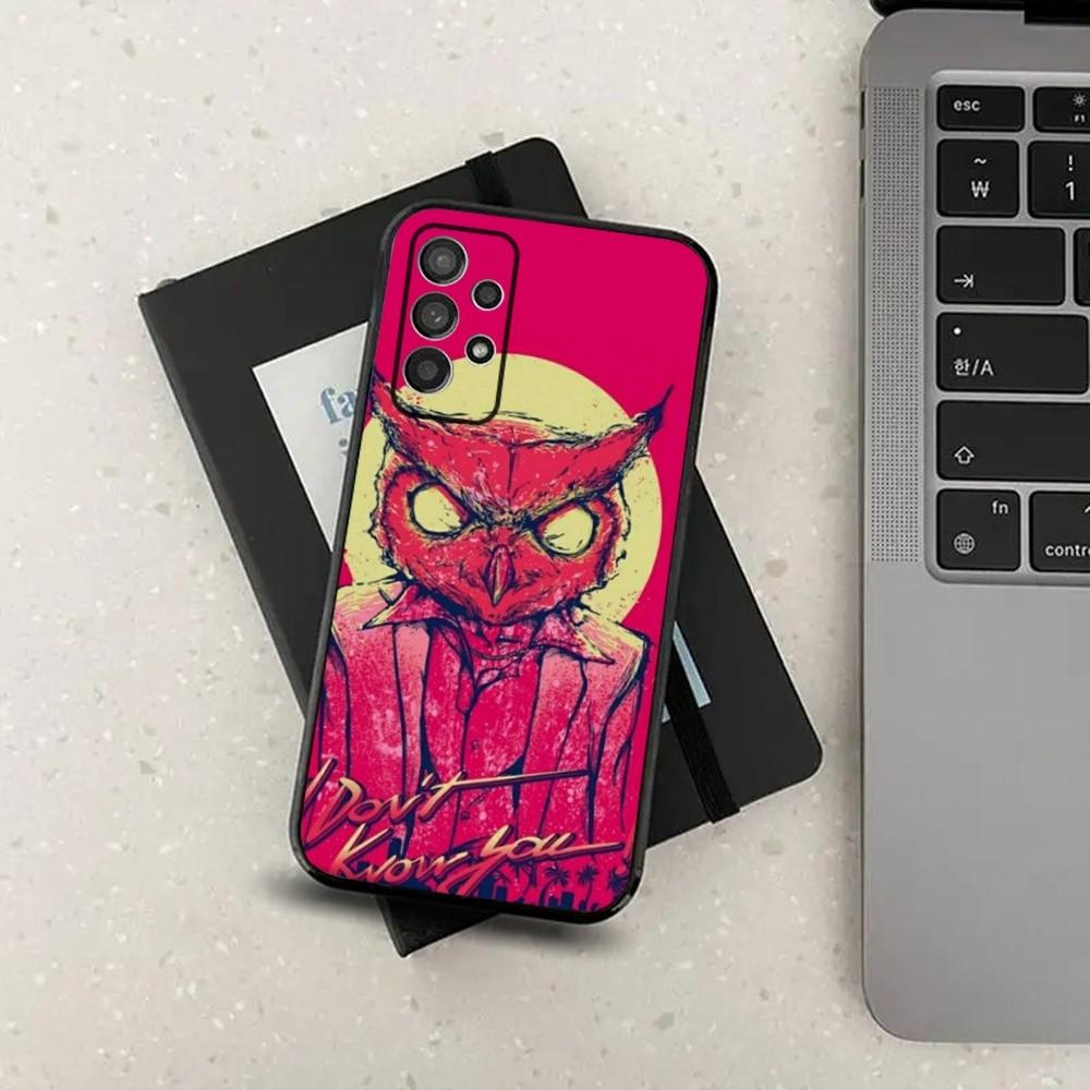 Game Hotline Miami Phone Case For Samsung S24,S21,S22,S23,S30,Ultra,S20,Plus,Fe,Lite,Note,10,9,5G Black Soft Cover