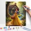 Disney Snow White Oil Painting by Numbers Art Kit. Handmade Diy Painting Home Decoration Gifts