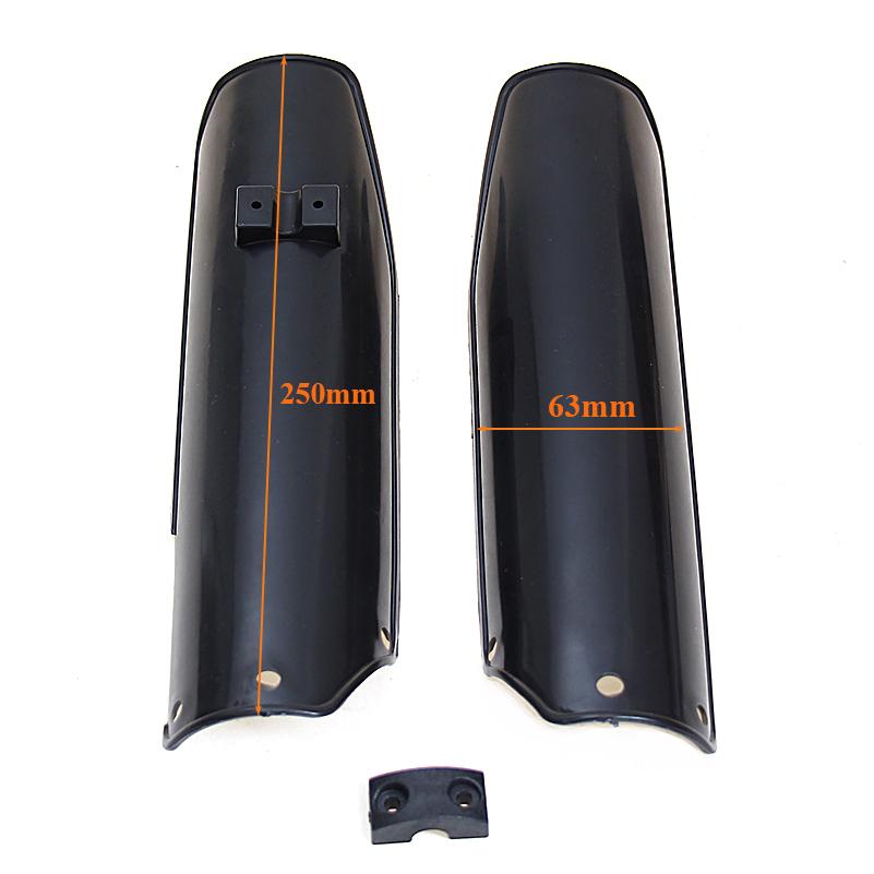 Front Fork Protector Covers plastic Guards For crf 50 crf70 klx110 BSE KAYO 110cc 125cc 140cc 150cc 160cc Dirt Pit Bike