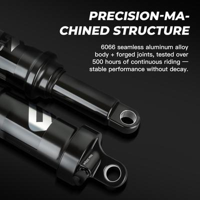 BOLANY Soft Tail Bike Air Rear Absorber Mountain Bike Rear Shock Suspension XC DH Shock MTB 165/190/210/230mm Bike Parts