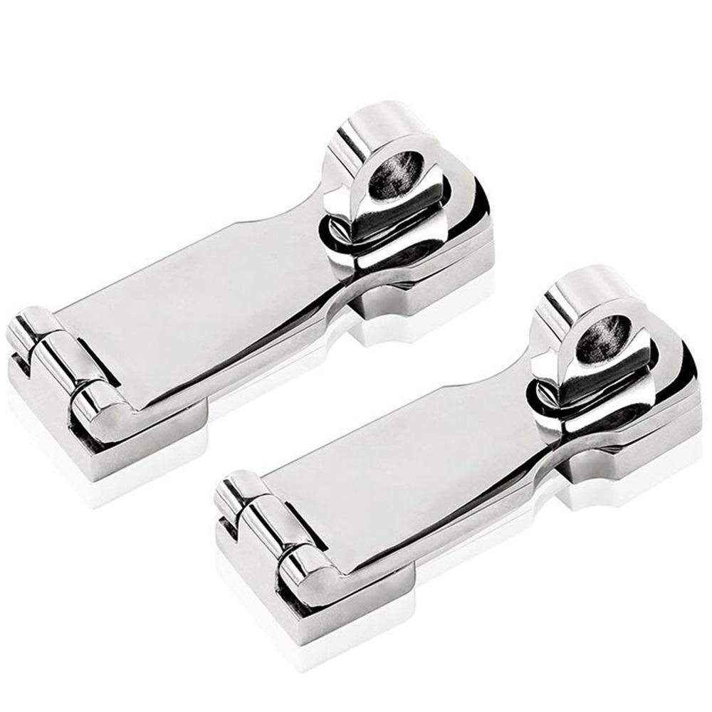 Zăvor de ușă rezistent din oțel inoxidabil de calitate marină cu lacăt rotativ