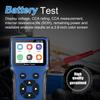 12V Car Battery Tester, 100-2000CCA Fast Accurate 12V Battery Load Tester, Digital Battery Analyzer for Car Truck Motorcycle ATV SUV Boat Yacht