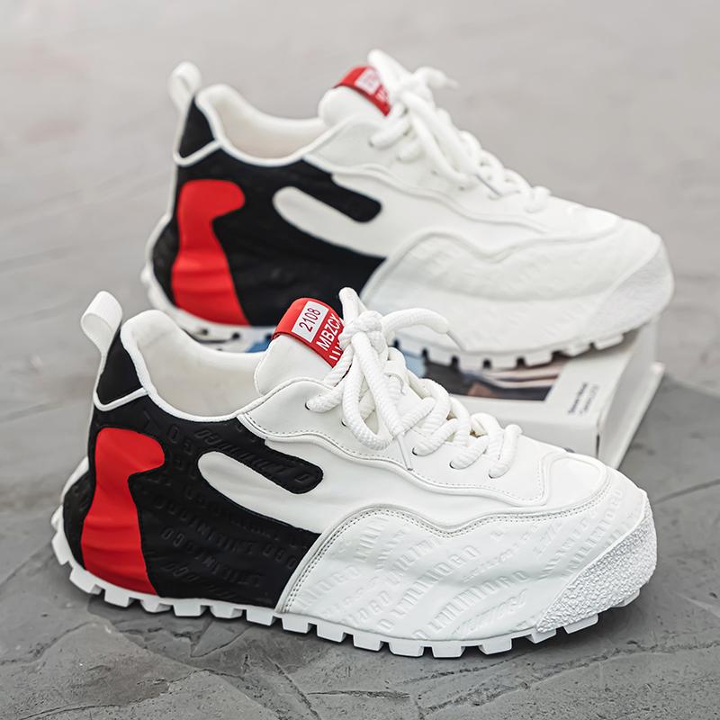 PARZIVAL Men Casual Shoes  Vulcanized Shoes Sneakers Thick Sole Men Shoes Walking Sneakers  Hombre  48