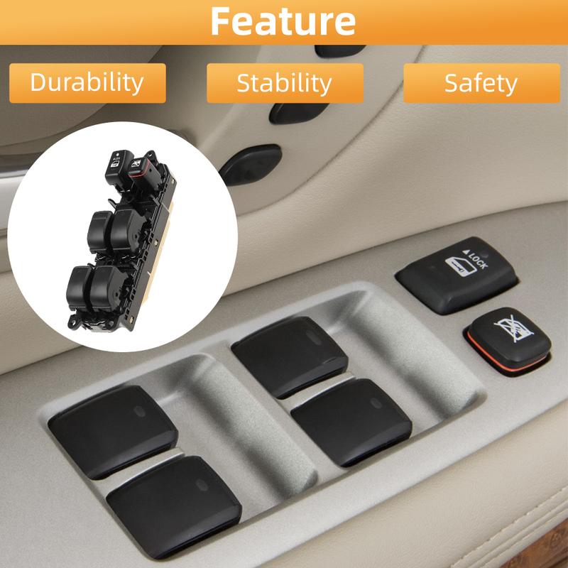 Left Car Electric Master Power Window Switch Button for LEXUS RX300/330/350 RX400H LHD 8404048140 84040-48140 Accessories