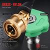 6 Pcs Pressure Washer Spray Nozzle Tips with Adapter for K2-K7, 1/4 Inch Quick Release Multi-Degree Connection Washers Nozzles Set for Car, Garden