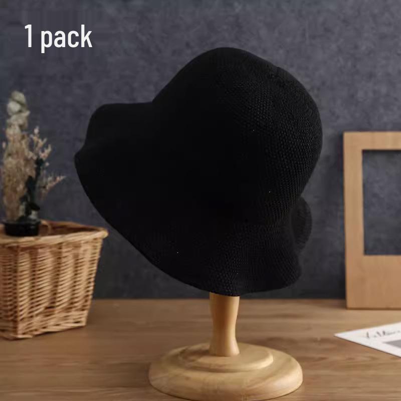 Women's Japanese Handmade Woven Straw Sun Hat - Spring/Summer Thin, Breathable Beach & Travel Bucket Hat