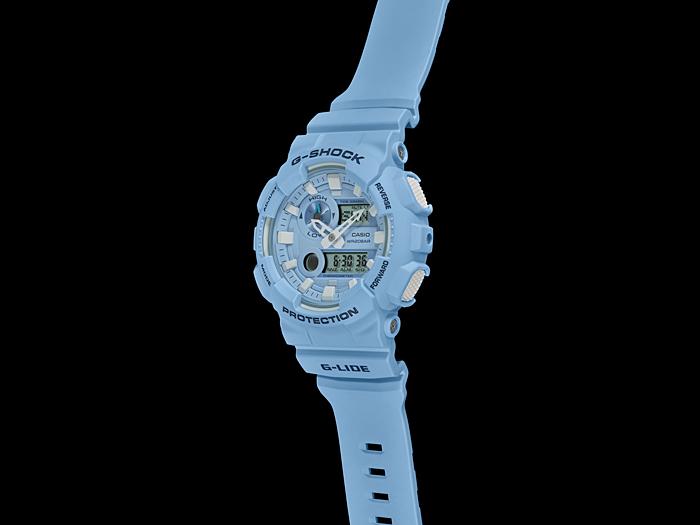 Casio Men's Resin 200M Water Resistant Analog Shock Resistant Quartz Watch GAX-100CSA-2A