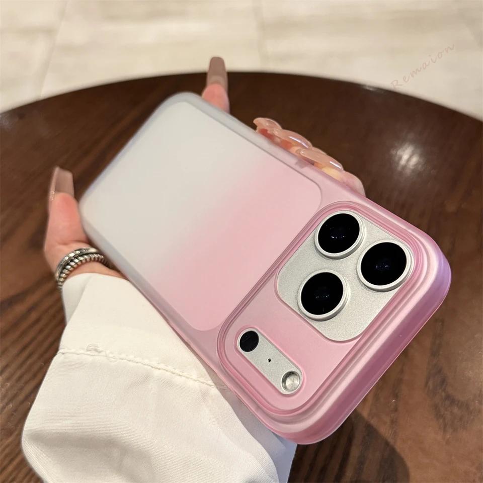 Transparent Matte Phone Case For iPhone 17 Air 13 12 13 14 15 16 17 Pro Max 16 15 14 Plus Clear Ultra-thin Protector Cover