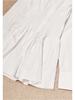 2024 Women's Summer Long Sleeve Shirt Dress with Turn-Down Collar and Waist Tie