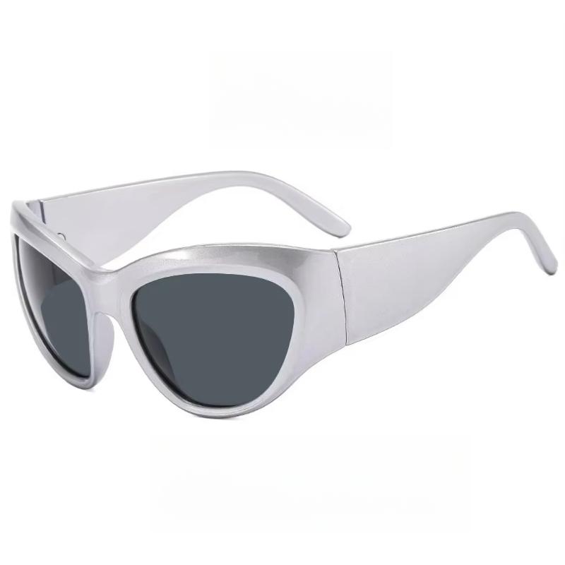 

Модные женские солнцезащитные очки Y2k Cool Babes с большой оправой, подходящие для уличной вечеринки, мужские аксессуары