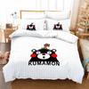 Comics Kumamon Adult Fashion Printed Bed Set Duvet Cover Pillowcase Bedding Set Bed Linen Sheet Quilt Cover Full Queen King Size
