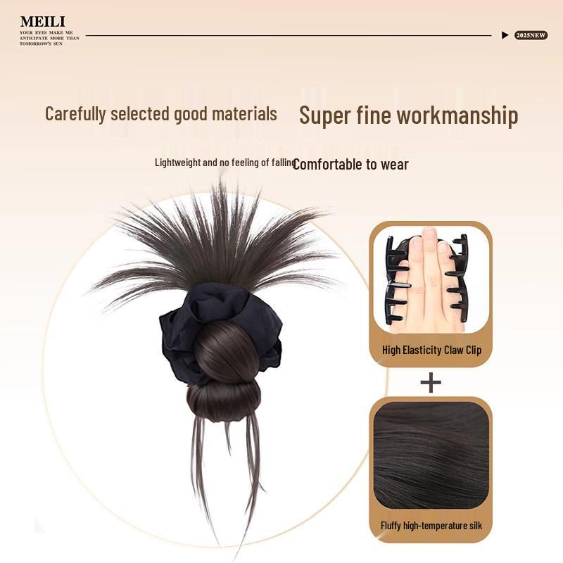Women's Lazy Chic Dragon Beard Claw Clip for Low Updo Hairstyle
