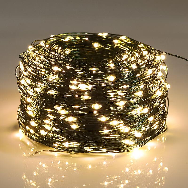 NuFeng 20m 200 LED Copper Wire String Lights