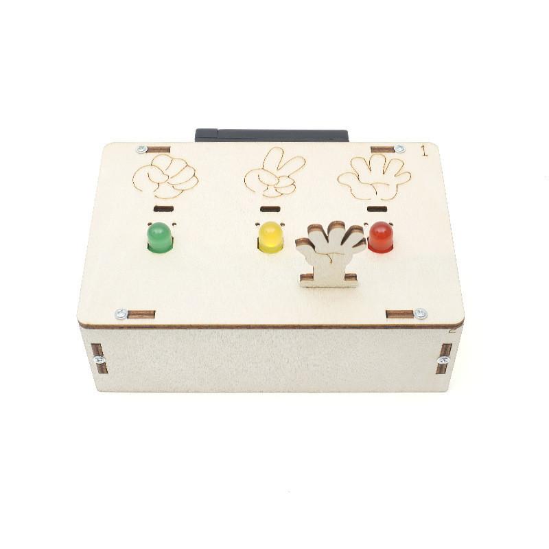 

Diy Intelligent Rock-paper-scissors Machine Educational Toy Kit For Steam Science Experiments