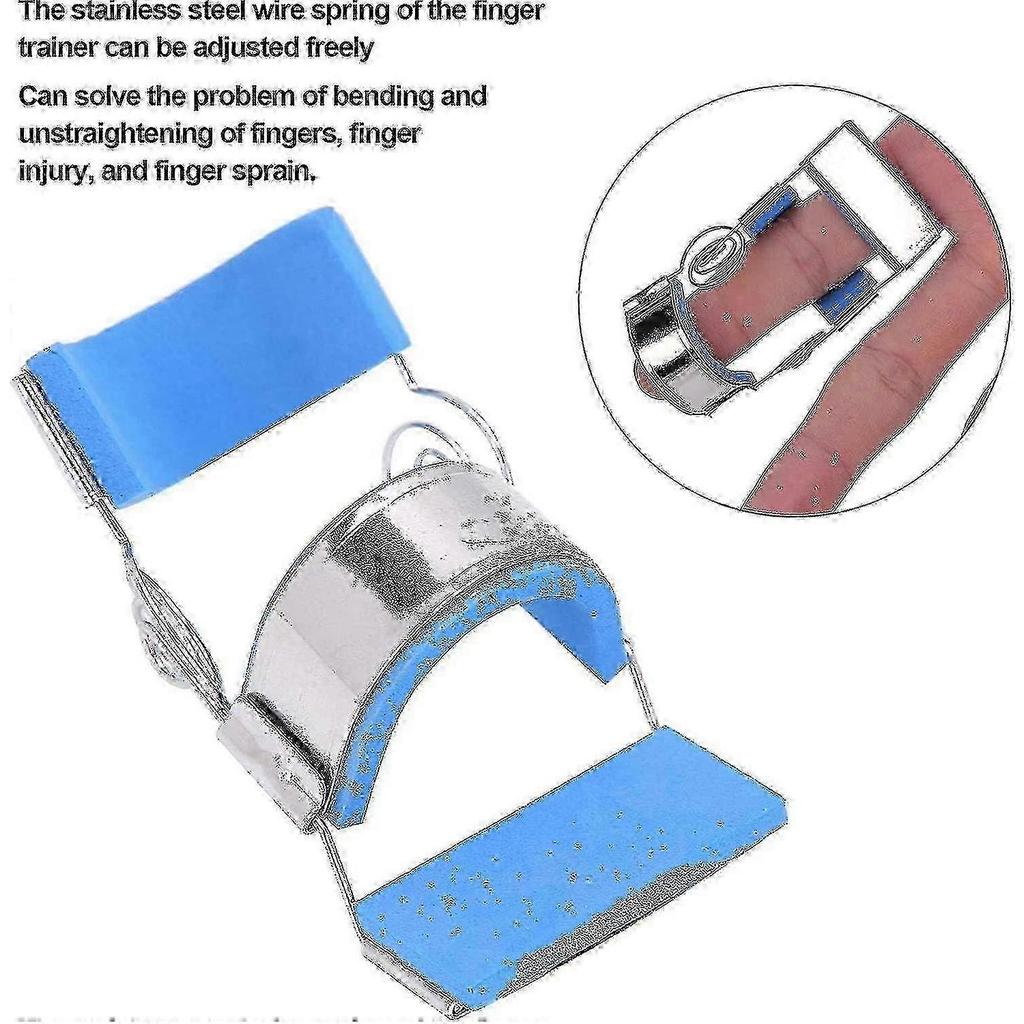 Finger Splints, Adjustable Knuckle Support Brace for PIP and DIP Joint Flexion Contractures, Extension Correction Splint