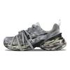 V2K Run Cushioning Slip Resistant Low Top Casual Running Shoes Women's Silver White FD0736-100(Team58-)