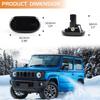 2PCS Dynamic Side Marker Turn Signal Indicator Repeater Light for Suzuki Jimny JB64W JB74 JB23 Chevrolet Cruze HR52S