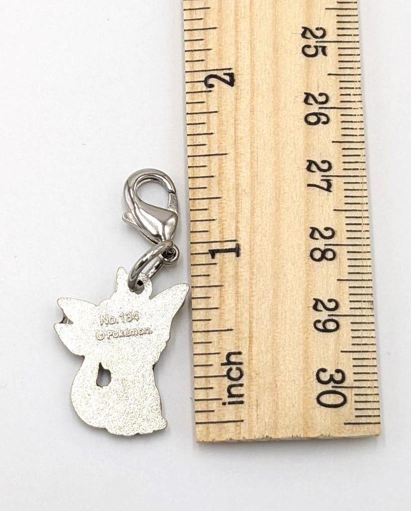 Vaporeon Pokemon center japan official charm keychain authentic ships from japan