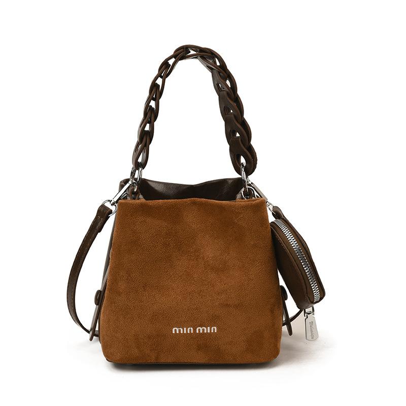 Handgehaltener Eimerbeutel, Modisch und Vielseitig, Einzel-Schultertasche, Pendler Crossbody-Tasche