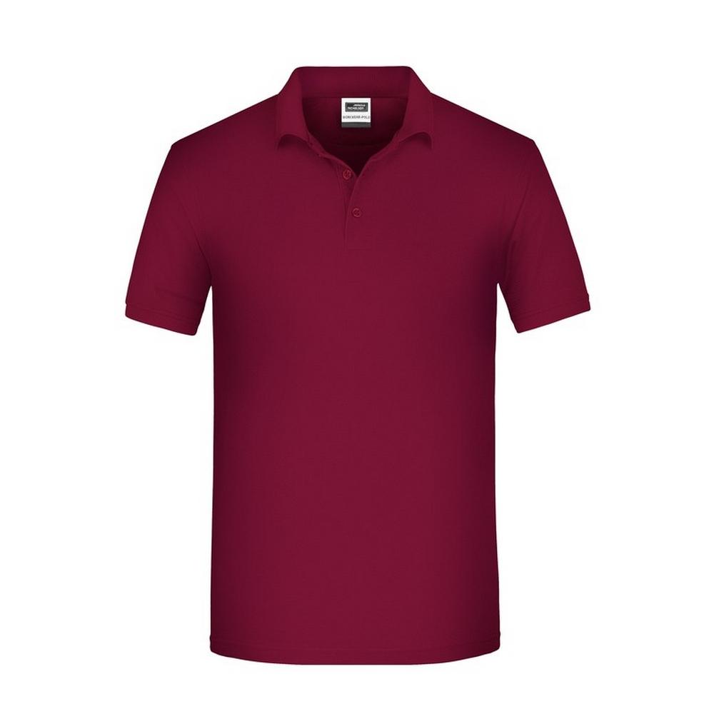 James and Nicholson Mens Bio Workwear Polo Shirt