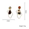 Metal Irregular Drop Women Earrings Geometric Statement Earrings Fashion Jewelry Wedding Accessories Pretty Lady Earring Decor