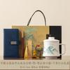 Creative new personal teacup, household tea separation office cup, Chinese style with lid, one person drinking tea cup